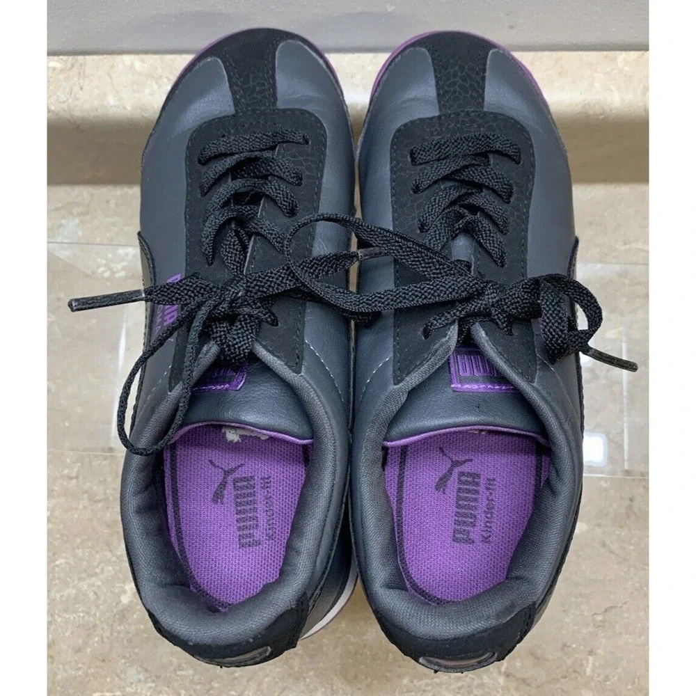 PUMA SPORT LIFESTYLE FTWDM/FVNDM 35429904‎ PURPLE/BLACK SIZE 1Y